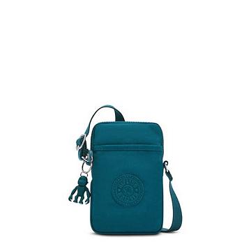 Kipling Tally Crossbody Phone Bag Bold Emerald | AU 1364SG